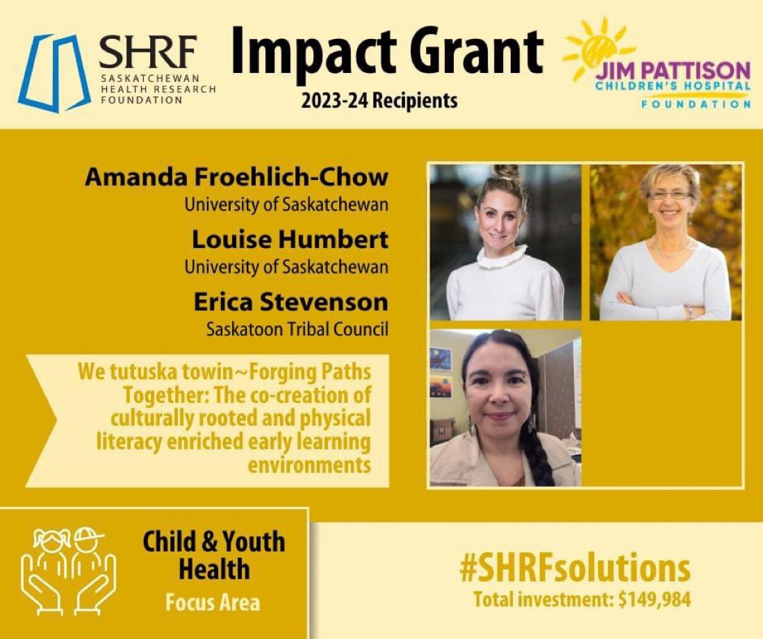 Impact Grant Announcement for Amanda Froehlich-Chow