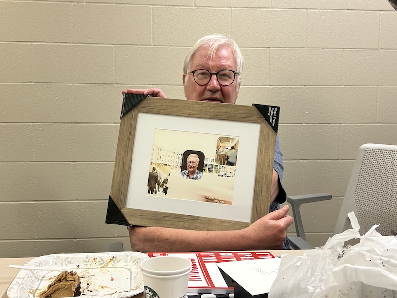 A photomontage for Dr. Lepnurm to remember us by