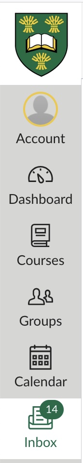 Inbox in Global Navigation Menu